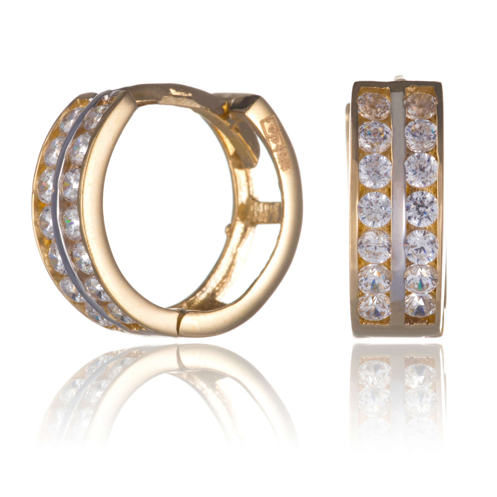 zlate-nausnice-kruhy-s-cirymi-zirkonikmi