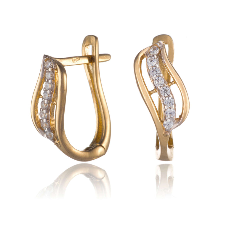 damske-zirkonove-nausnice-zo-zlteho-zlata