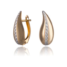 zlate-nausnice-slzy-s-klapkovym-zapinanim