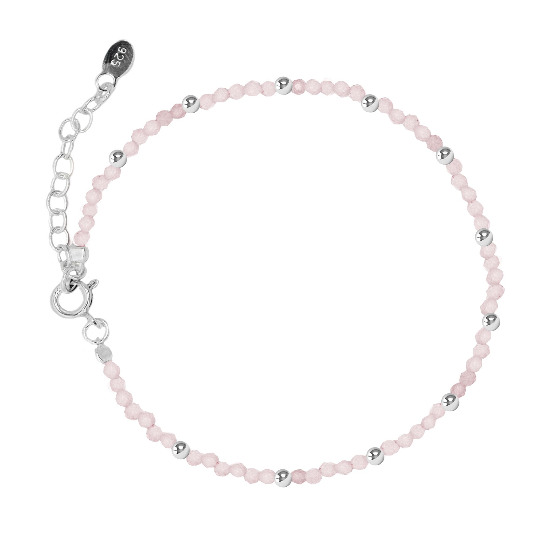 Strieborný náramok s polodrahokamom