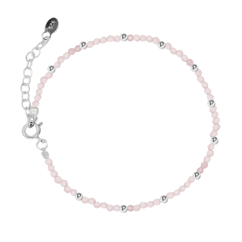 Strieborný náramok s polodrahokamom