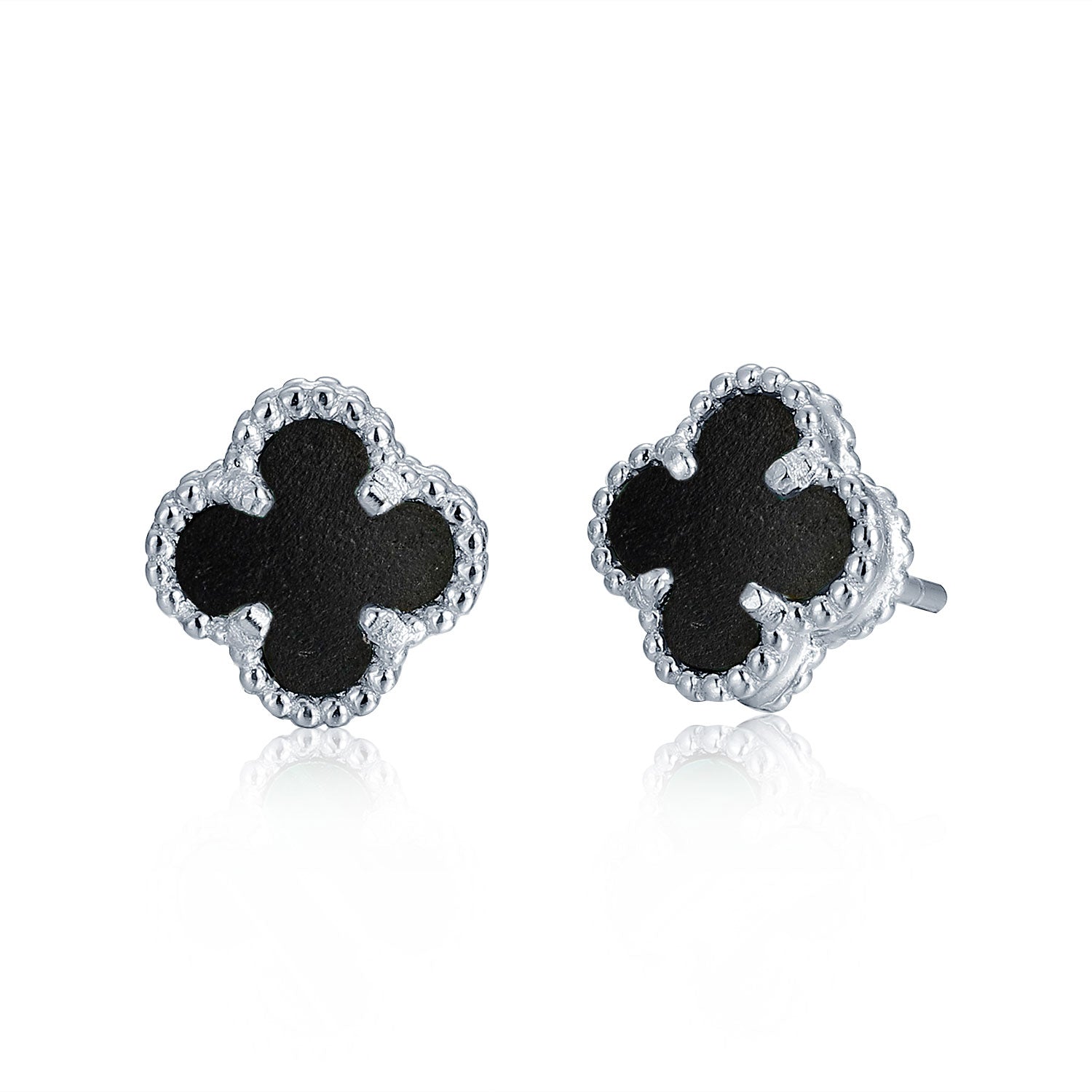 Strieborné náušnice s polodrahokamom