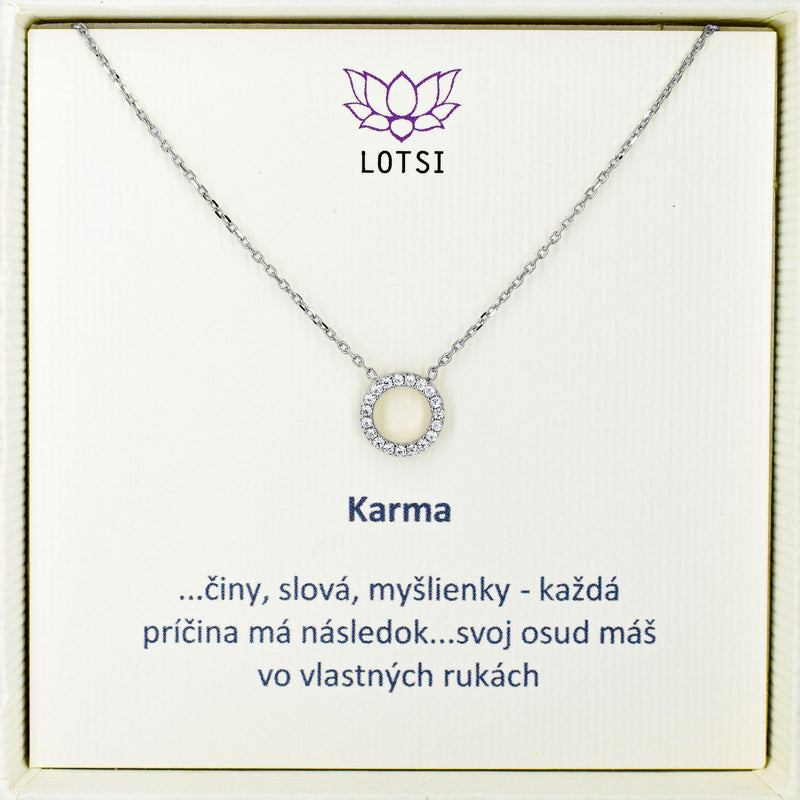 Zlatá retiazka Karma