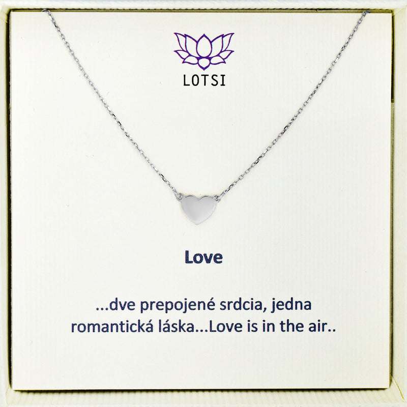 Zlatá retiazka Love gold