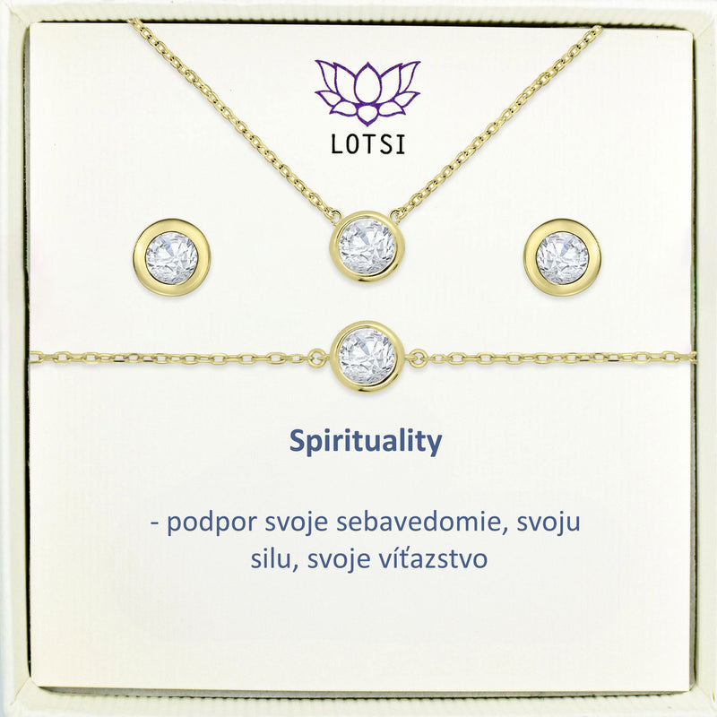 Strieborný set Spirituality