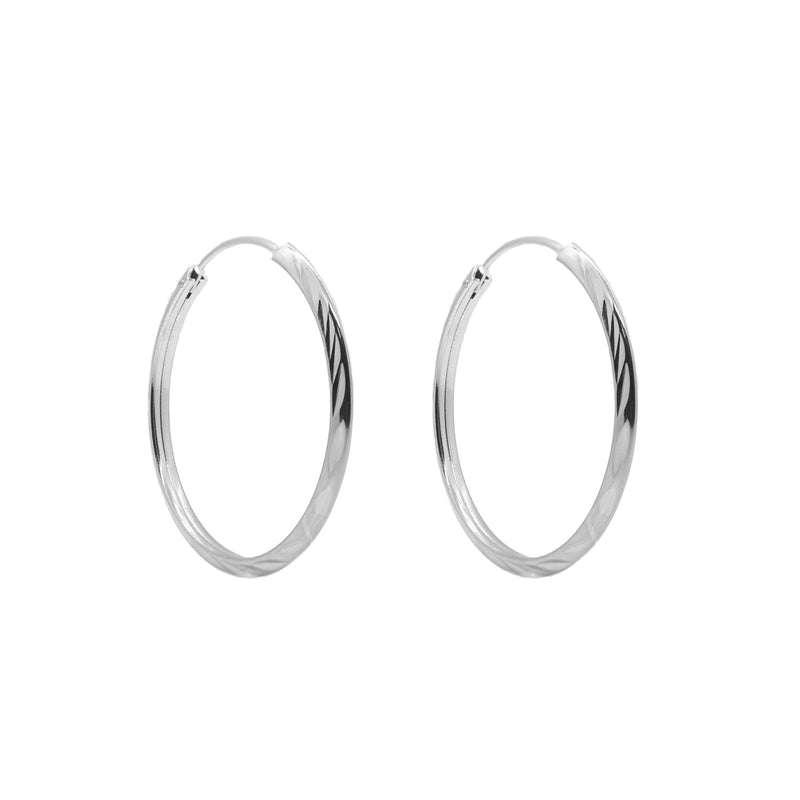 Silberohrringe